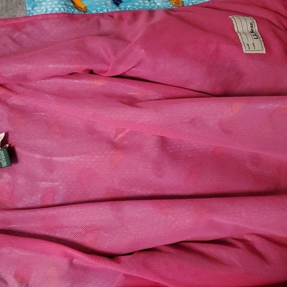 L.L Bean girls Rainjacket sz 10 - Picture 8 of 14